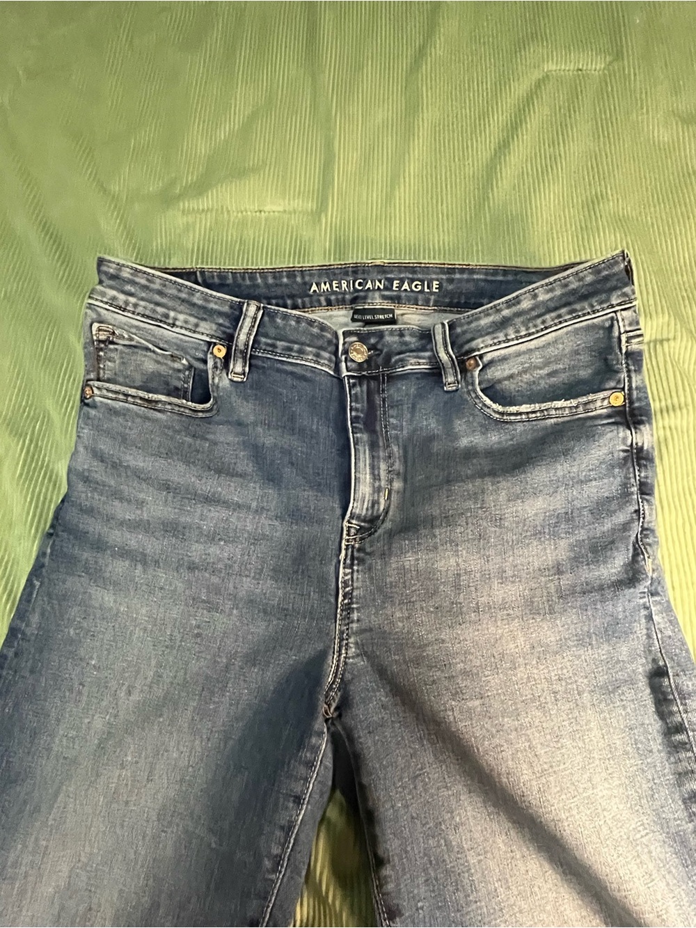 American Eagle Women's high-rise kick boot cut - Picture 2 of 5